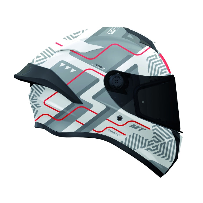 MT Targo S Brik Sports Motorcycle Full Face Helmet White