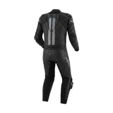 Spyke Estoril 1PC Motorcycle Racing Leather Suit Black Anthracite