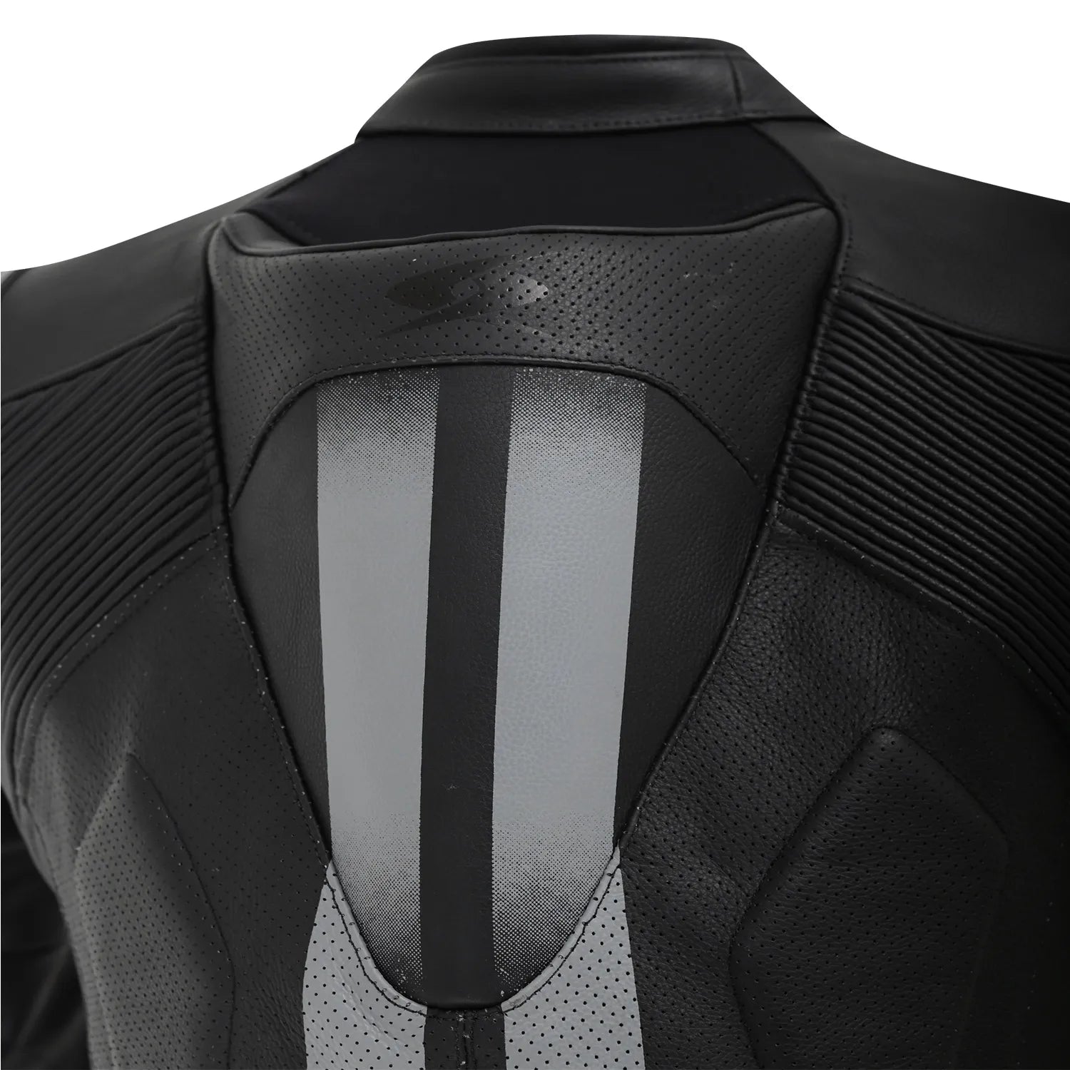 Spyke Estoril 1PC Motorcycle Racing Leather Suit Black Anthracite