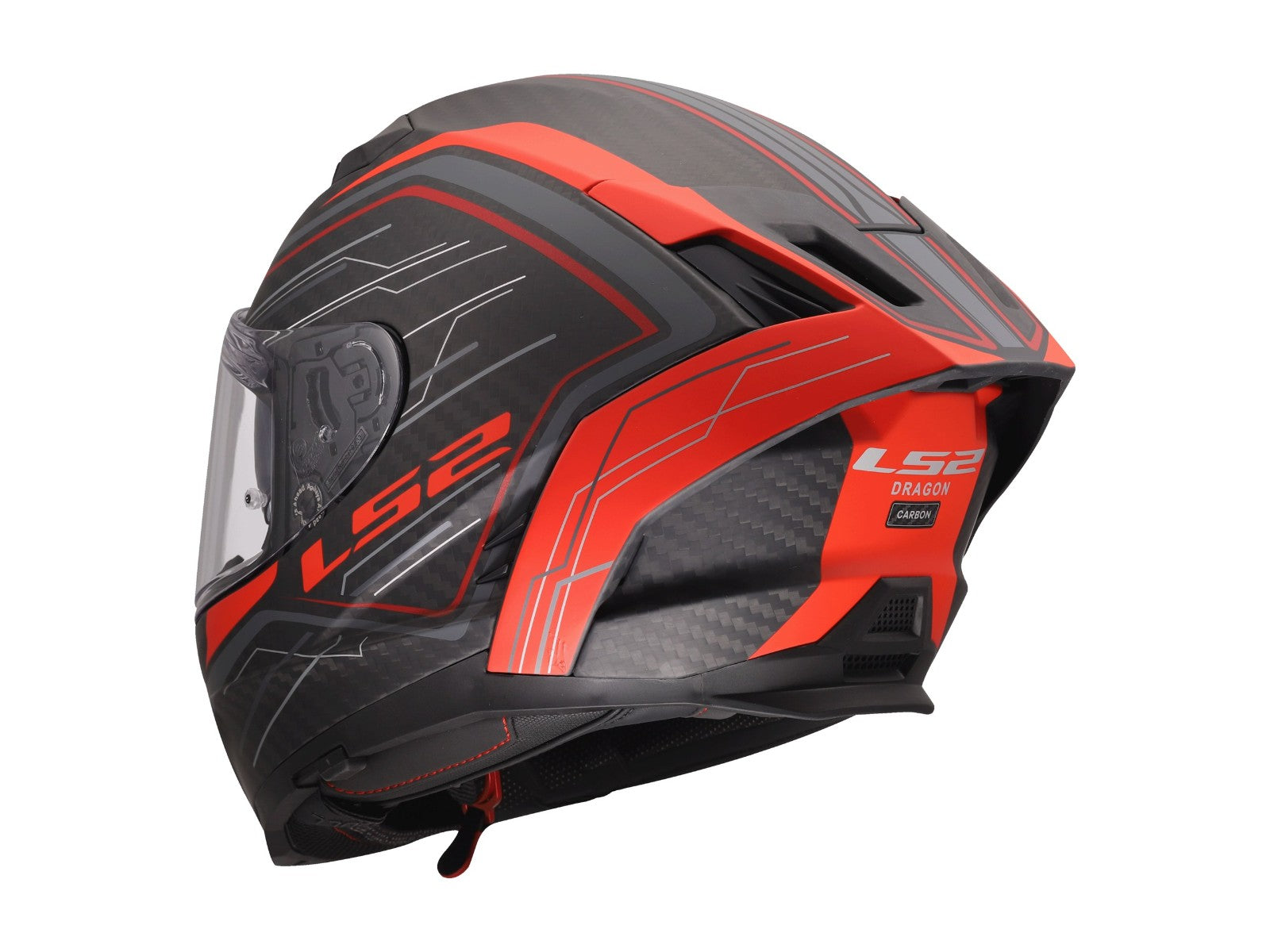 LS2 FF807 DRAGON SUBIC MOTORCYCLE FULL FACE CARBON HELMET