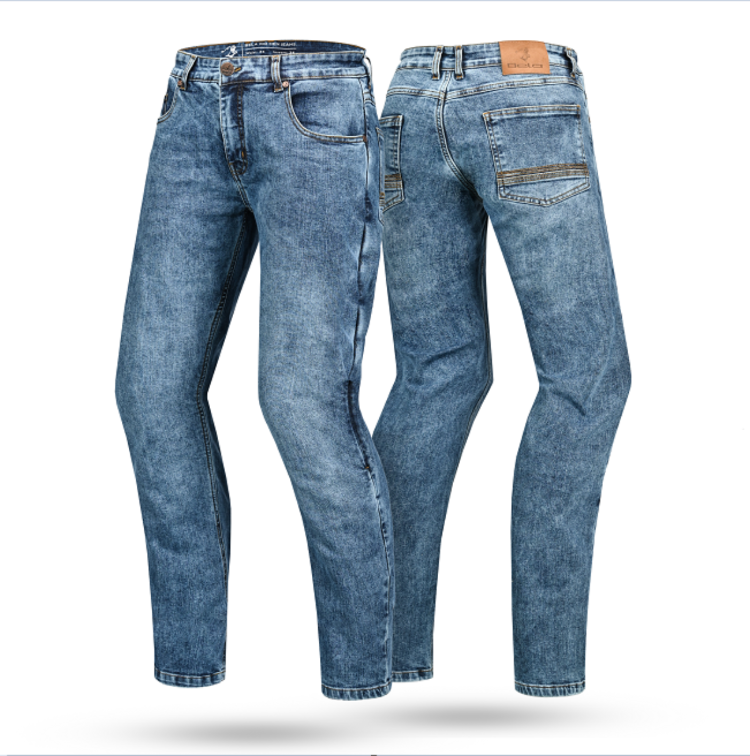 BELA RIO PANTALON DE HOMBRE DENIM JEANS 34L RANDOM AZUL 