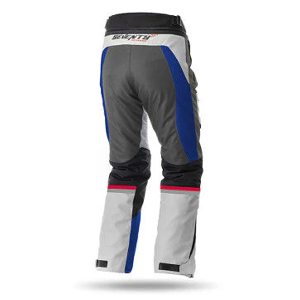 Seventy Degree SD-PT3 Winter Motorcycle Touring Pants Ice/red/blue