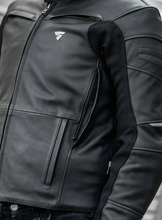 SHIMA SHADOW TFL TOURING MOTORCYCLE TEXTILE JACKET BLACK