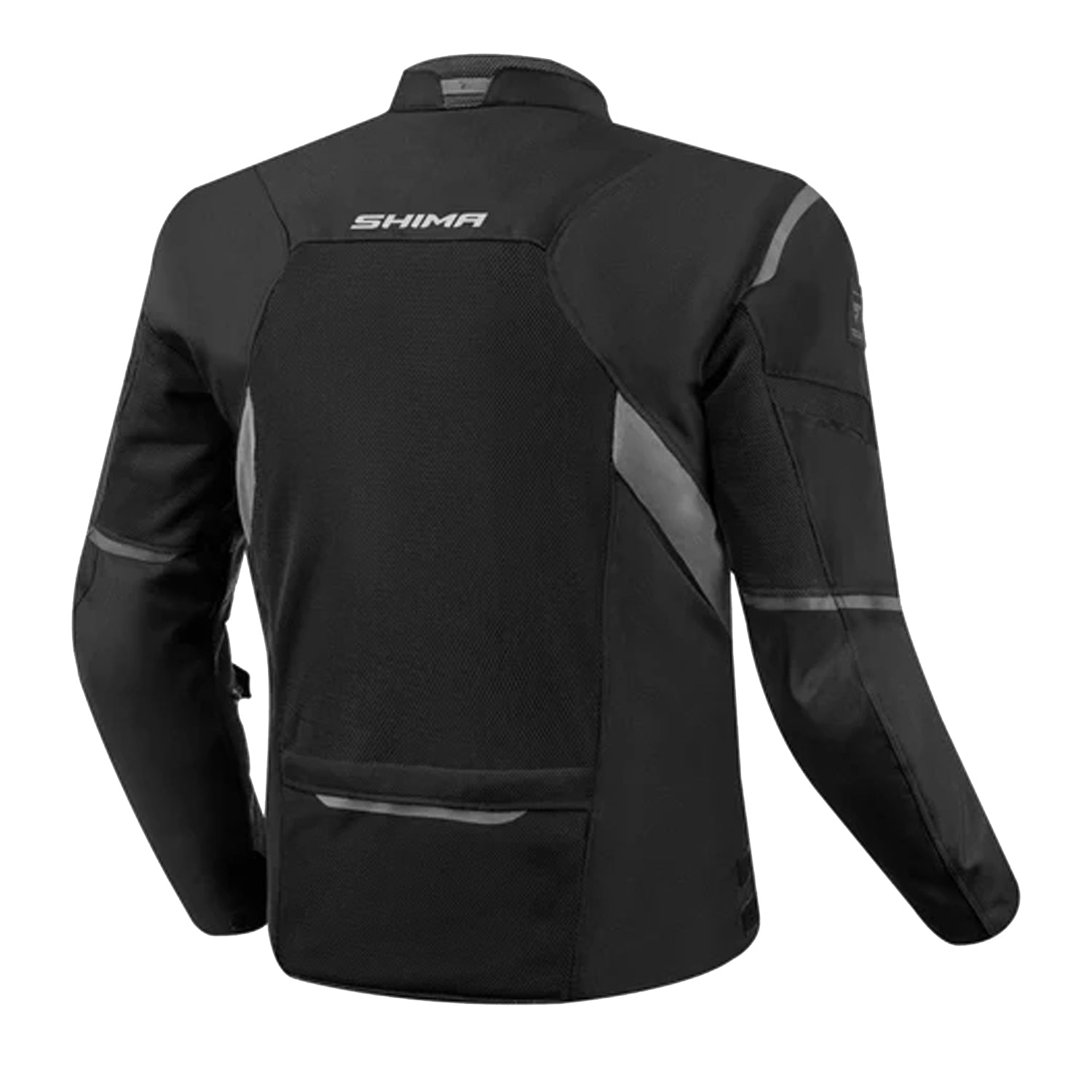 SHIMA RUSH 2.0 VENTED MEN'S MOTORCYCLE JACKET BLACK