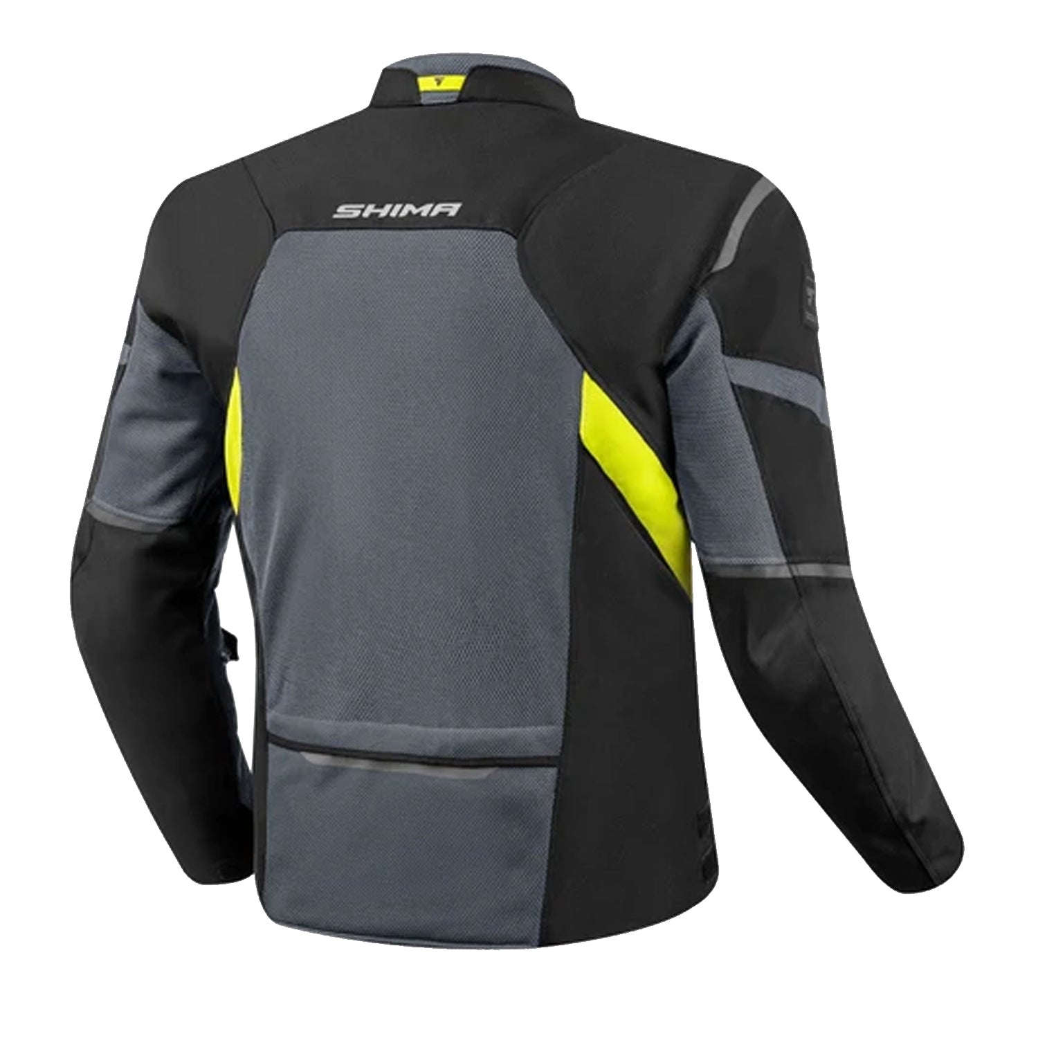 SHIMA RUSH 2.0 VENTED MEN'S MOTORCYCLE JACKET FLUO