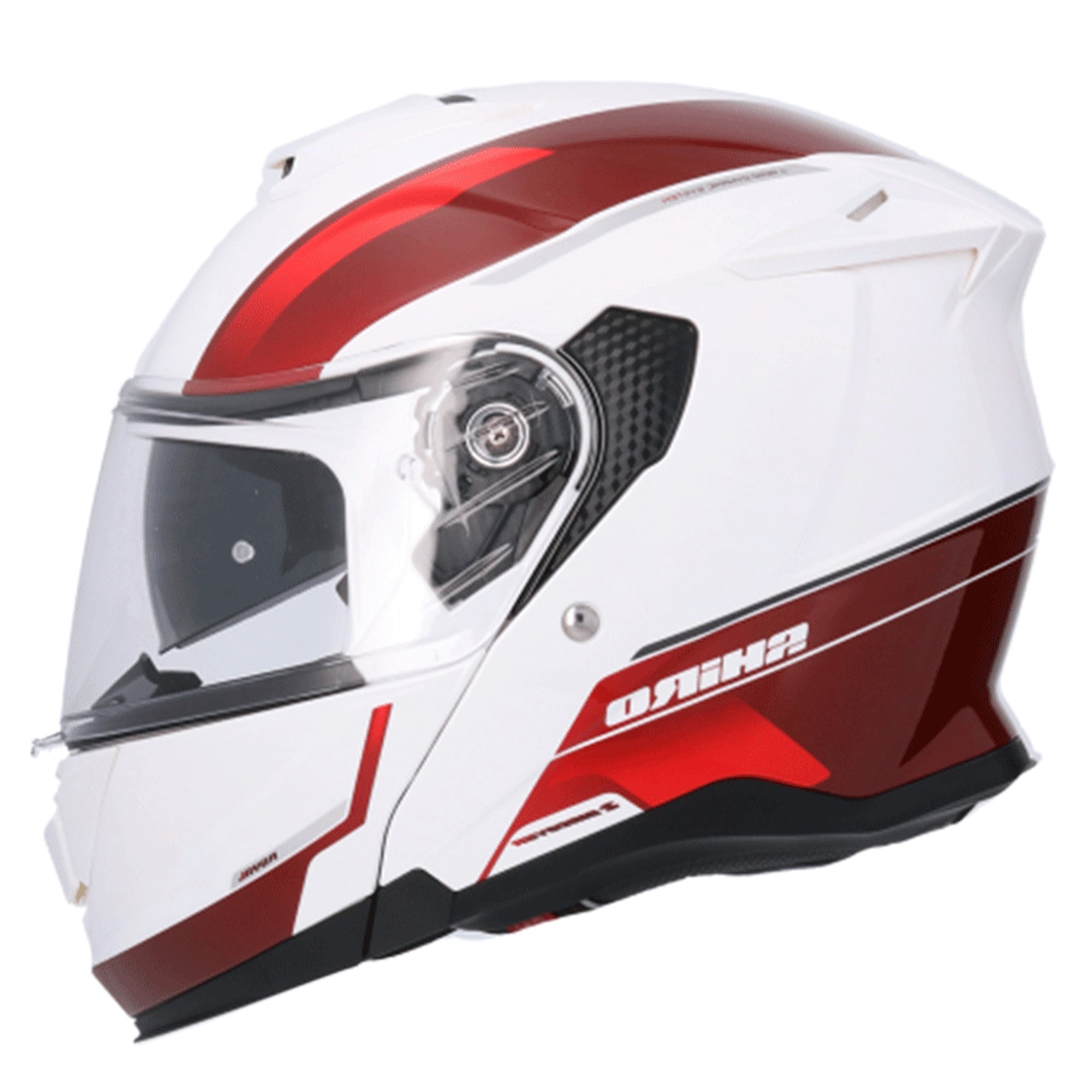 Shiro Discover Royal Jet Helmet Red 