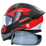 Shiro Katana Orb Helmet Matte Red 