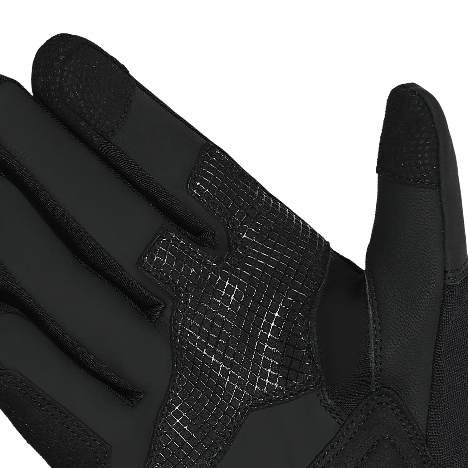 SHUA Thermal Thaw Motorcycle Gloves Black Yellow Fluro