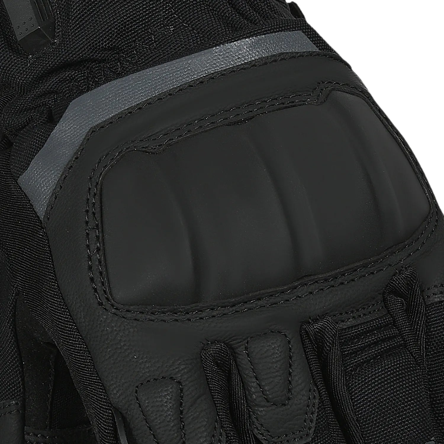 SHUA Thermal Thaw Motorcycle Gloves Black Yellow Fluro