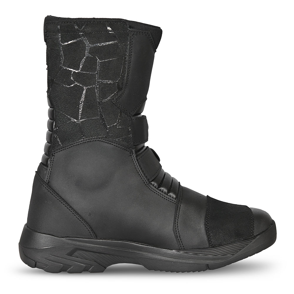 R-TECH Traveler WR Motorbike Touring Boots Black