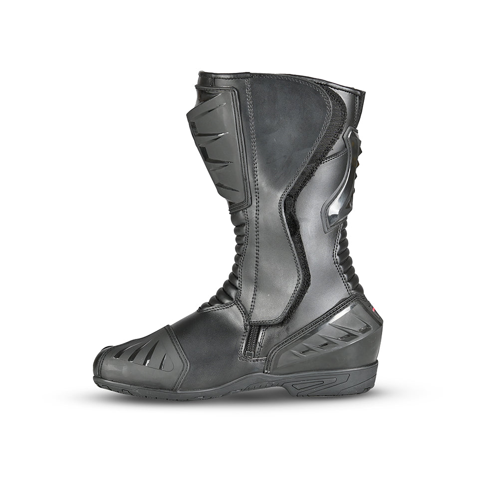 BELA Master Man Motorcycle Racing Boot Black Red