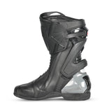 BELA - Turbo Track Racing Motorcycle Boots - Black Dark Grey - DELIVERY WITHIN 8 WEEKS 