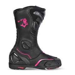 BELA Strip Lady Boots - Racing Boots - Black Pink 