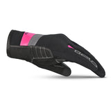 Bela Galaxy Winter Lady Motorcycle Gloves Black Pink