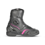 BELA Faster 2.0 Lady Motorcycle Racing Boots Black Pink