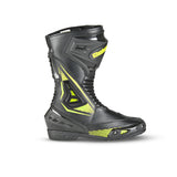 BELA Master Man Motorcycle Racing Boots Black Yellow Flouro