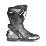 BELA - Turbo Track Racing Motorcycle Boots - Black Dark Grey - DELIVERY WITHIN 8 WEEKS 