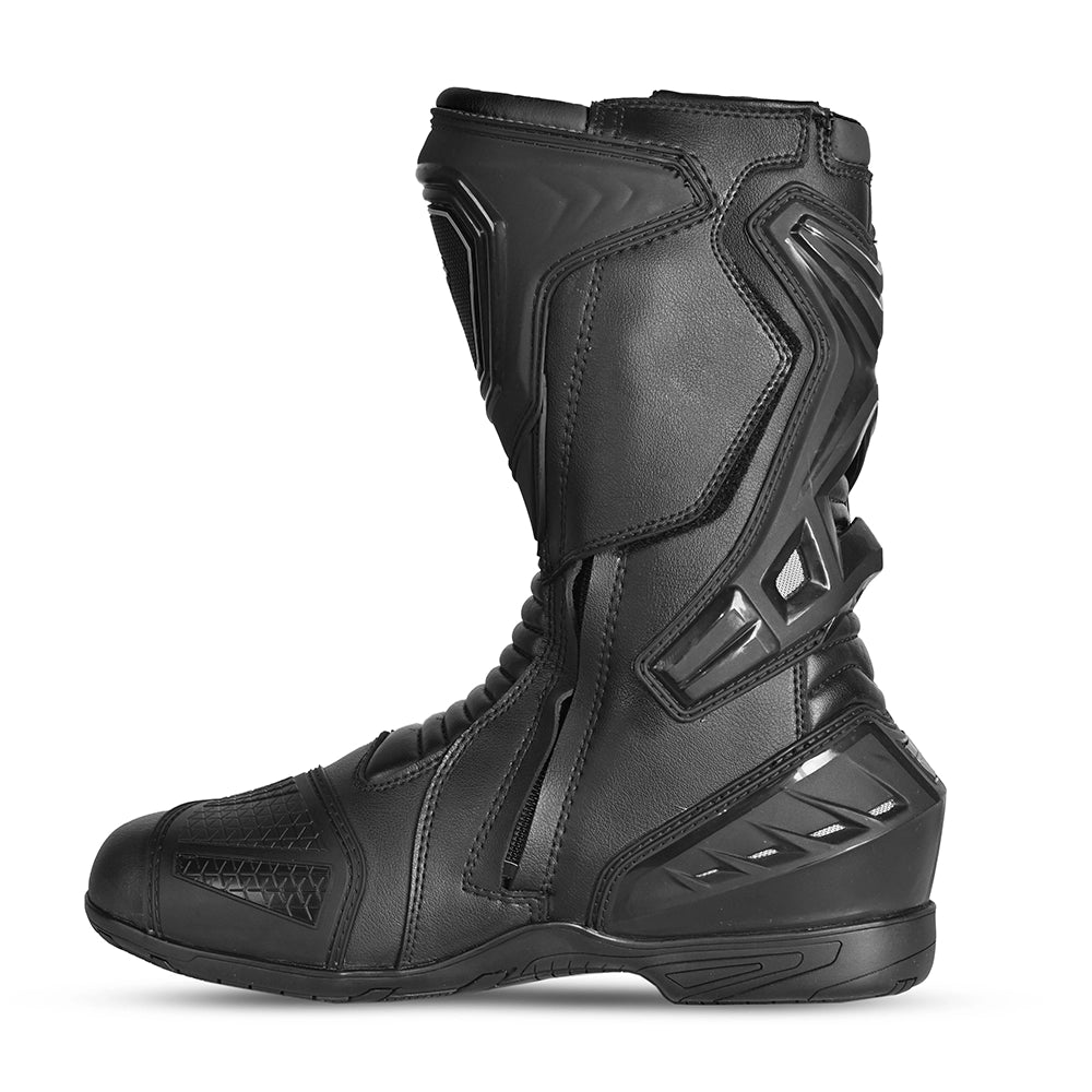 R-Tech Tornado 2.0 Motorcycle Racing Leather Boot Black