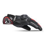 BELA Rocket Short Racing Gloves Black Red