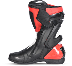 Bela Turbo Track - urban motorcycle boots - black red - MaximomotoUK