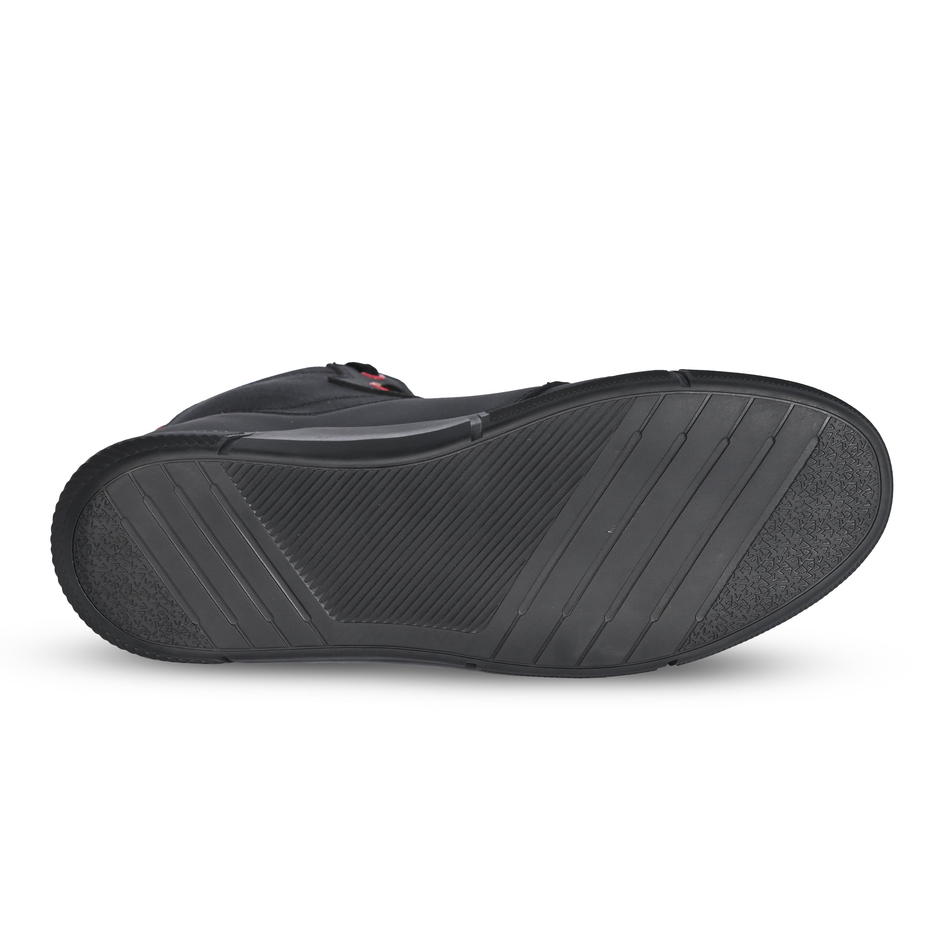 SHUA Oddin Women Motorcycle Urban Boots Black Fuchsia