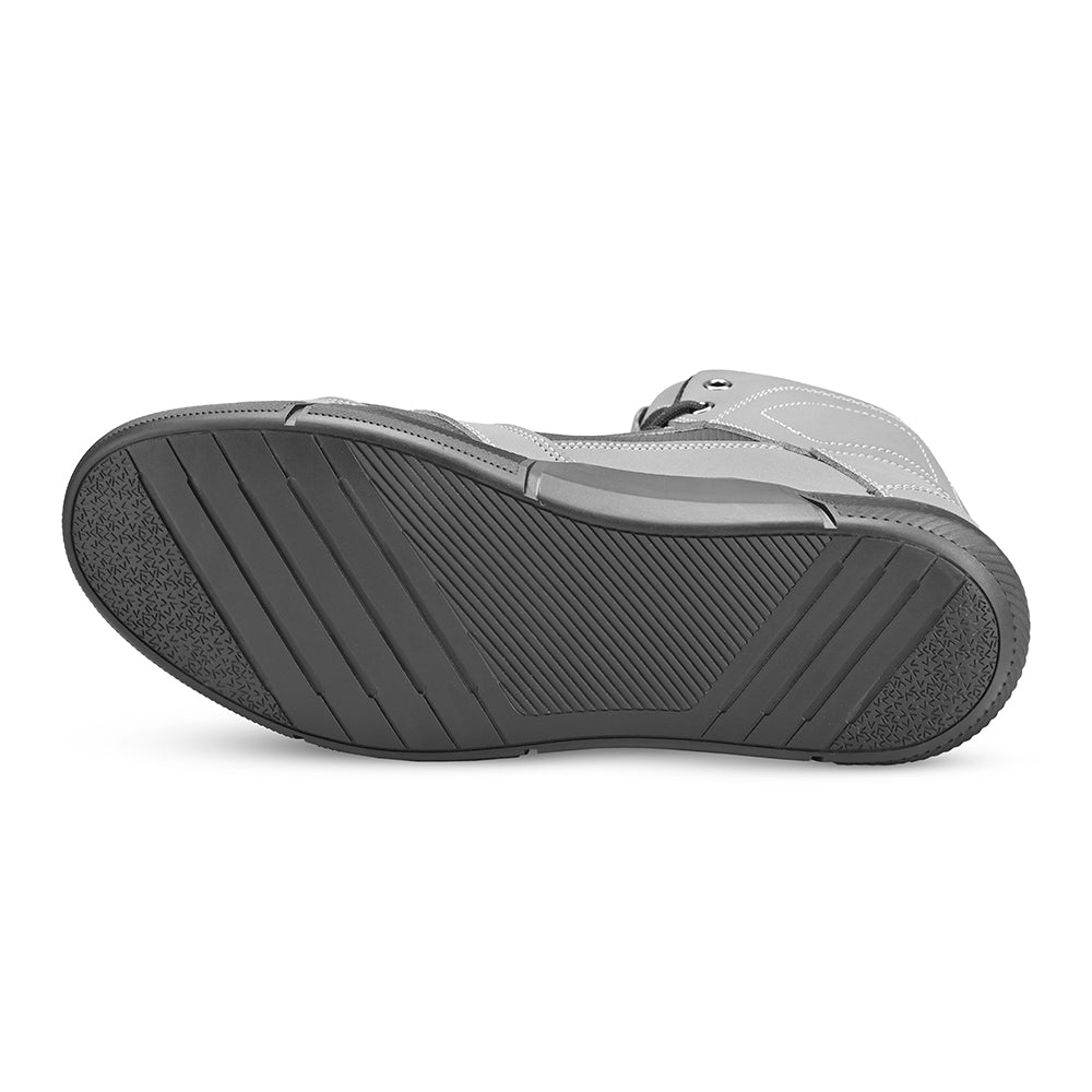 SHUA Shift Men's Urban Motorcycle Boots Grey