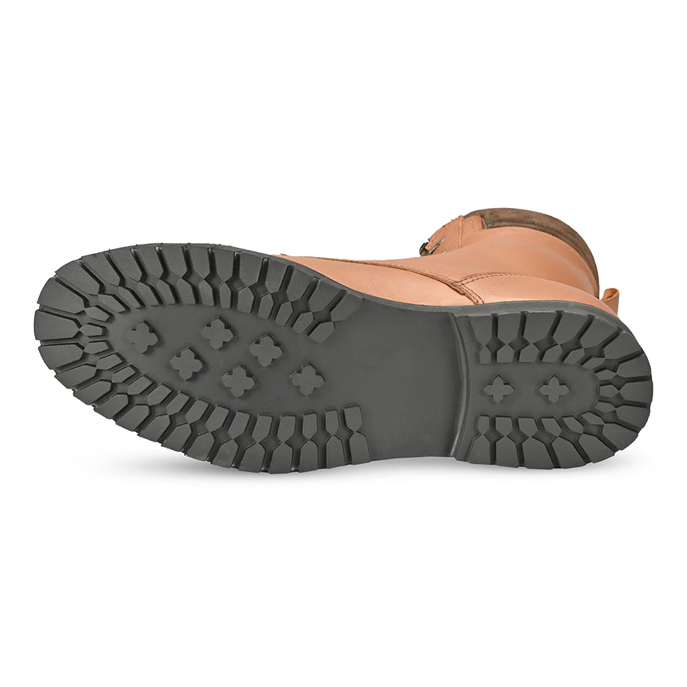 BELA Legacy Touring Motorcycle Leather Boots Brown