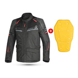 BELA Onsaker Motorcycle Textile Jacket - Black Red