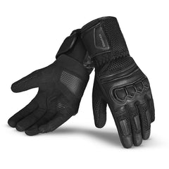 Gloves Bela Twix Ultimate Summer Motorcycle Gloves Ladies Black 