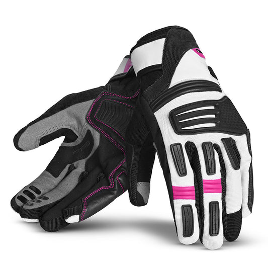 BELA Arizon Lady Motorcycle Gloves Black Pink