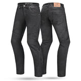 Bela Stroke 32L Inseam Motorcycle Demin Jeans Black