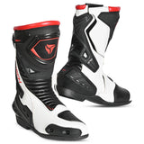 R-TECH Tornado 2.0 WP Motorcycle Leather Boots Black White Red
