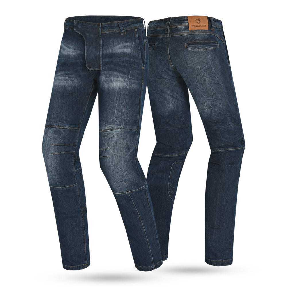 BELA - Textile Trousers Parker Blue