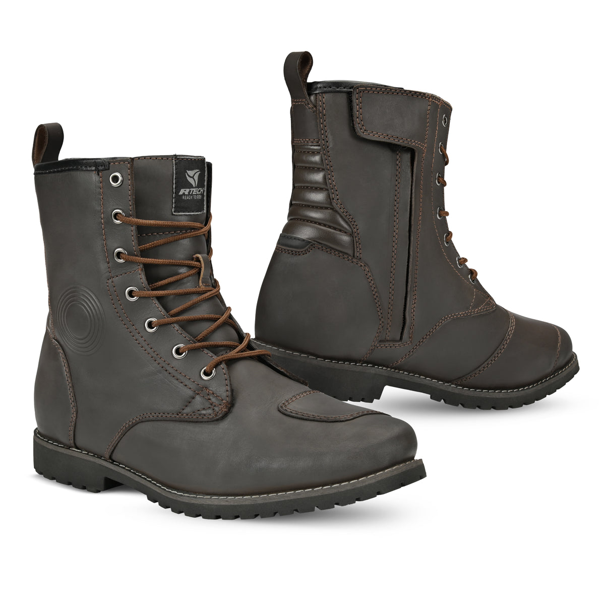 R-Tech Royal WR Urban Motorcycle Boots Brown