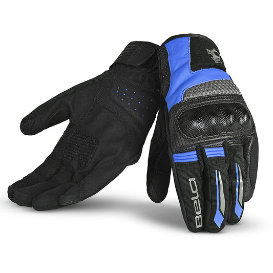 BELA Hero Air  - Summer Mesh Gloves - Black Gray Blue 