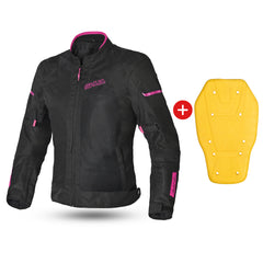 Shua Gravity Mesh Lady Jacket Black/Fuchsia 