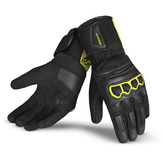 BELA Twix - Gloves - Black Yellow Flouro 