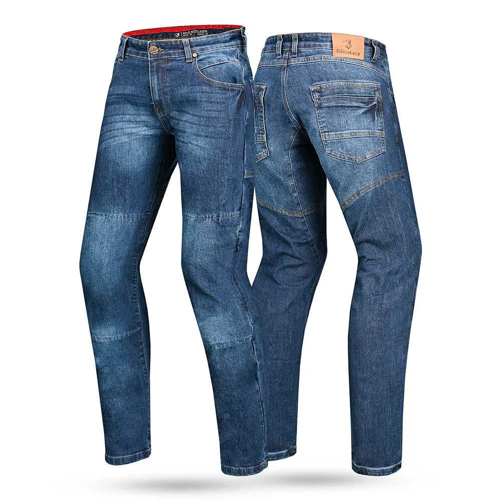 BELA KEVIN PANTALON DE HOMBRE DENIM JEANS 34L OSCURO RANDOM AZUL 