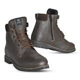 RTECH Heritage Urban Motorcycle Boot Brown - MaximomotoUK