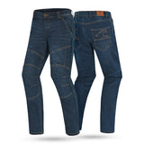 BELA Blue Denim Crack Jeans Pants