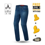 BELA Tough Rider Denim Single Layer Trousers Random Blue