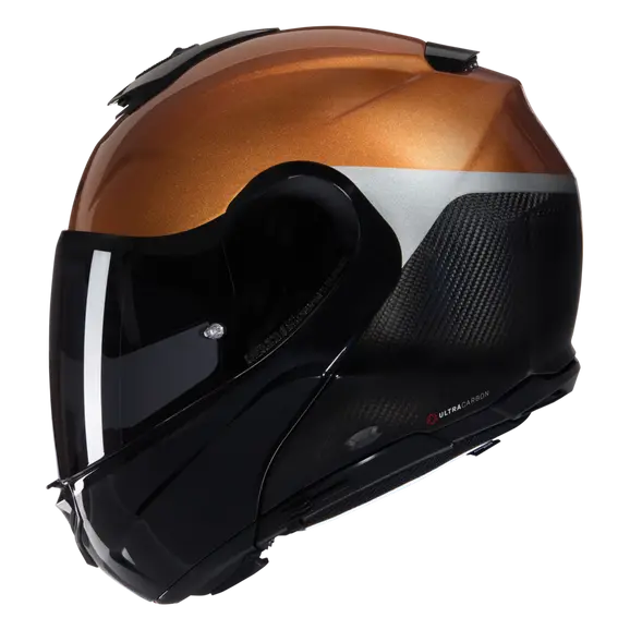 NOLAN X-1005 ULTRA CARBON VERNICIATURA SPECIALE 343 modular Ocra Helmet