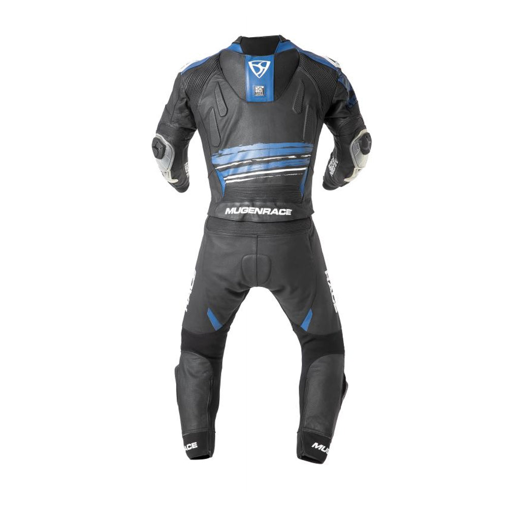 MUGENRACE MNR-2008 Rc-Max Due Traje Cuero Blanco Negro Azul