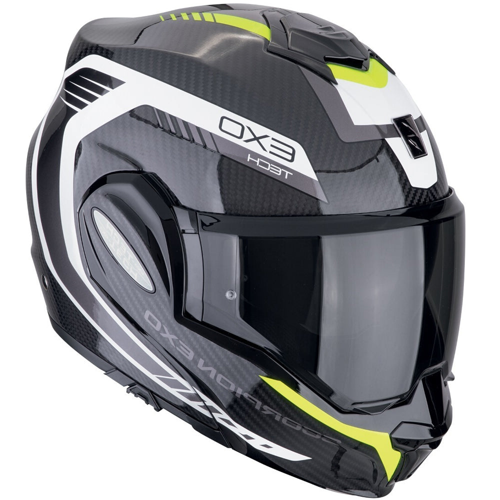 SCORPION EXO Tech Evo Carbon Cosy Touring Modular Helmet