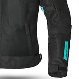 Bela Highland Lady Textile Jacket Black/Turquoise 