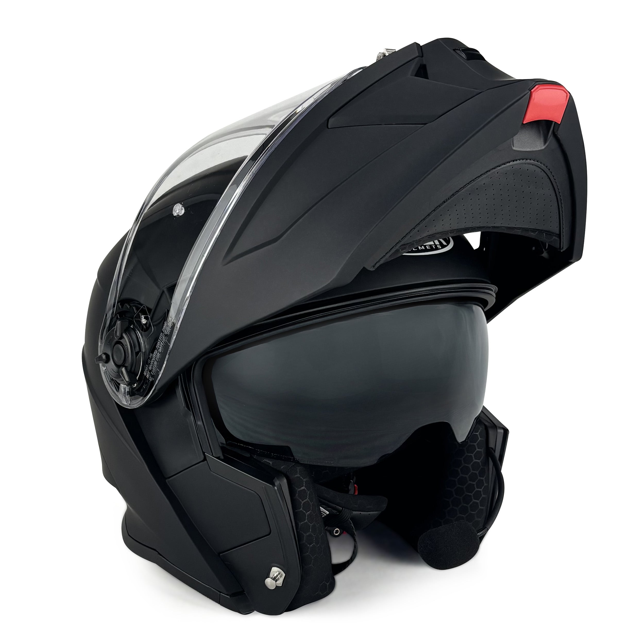 Viper RSV121 V.8 Bluetooth Flip Front Motorcycle Helmet Matt Black