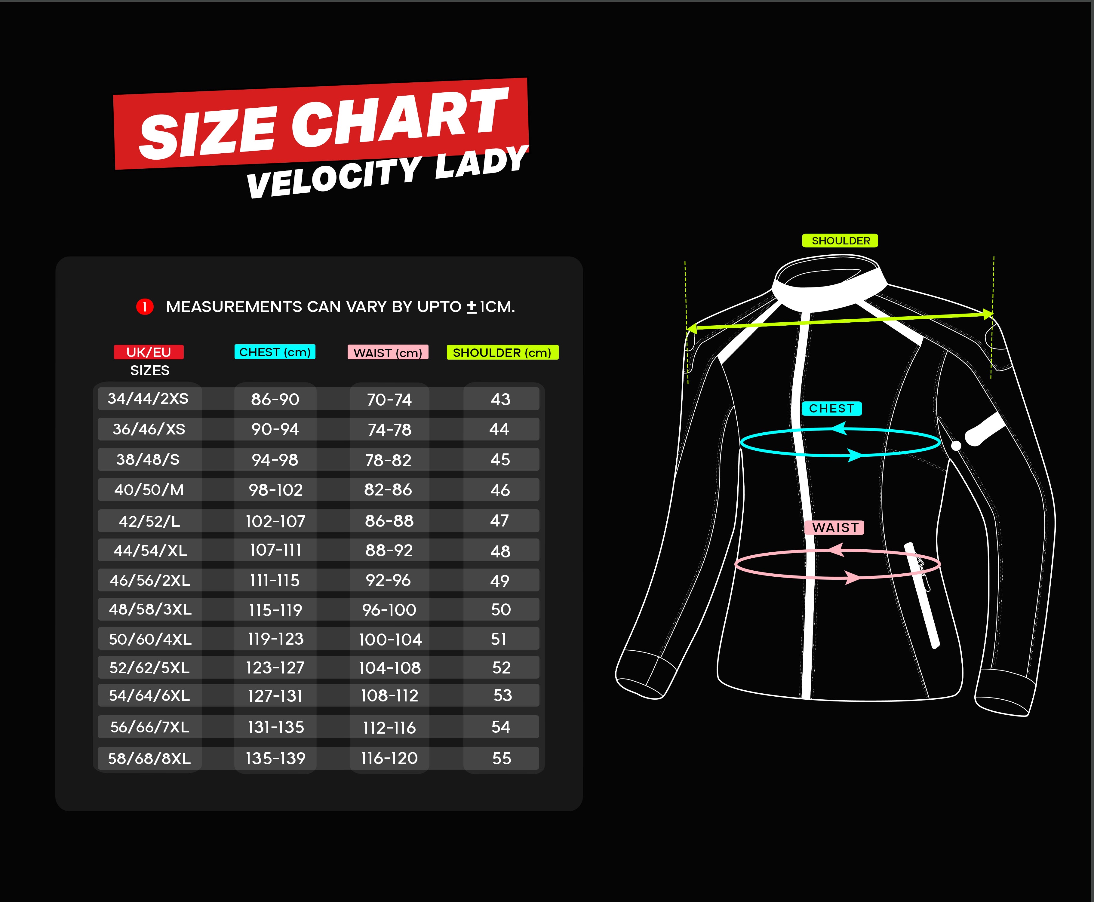 Shua Velocity Lady Jacket