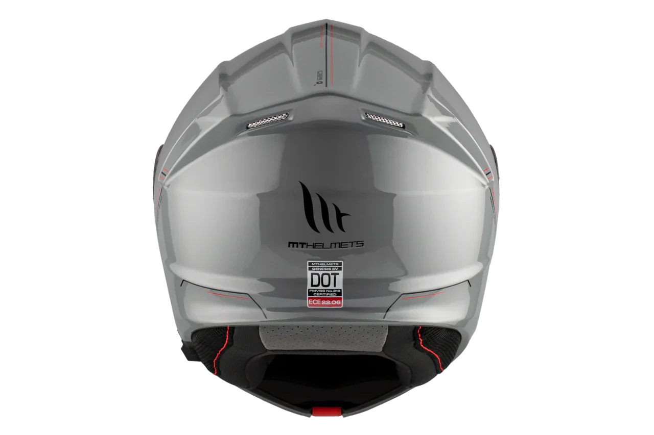  MT Genesis SV Solid A1 Flip-Up Motorcycle Helmet - SECURTEX MOTOR SL (t/a MaximoMoto)