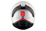MT Stinger 2 Solid A0 Motorcycle Full Face Helmet Gloss Pearl White