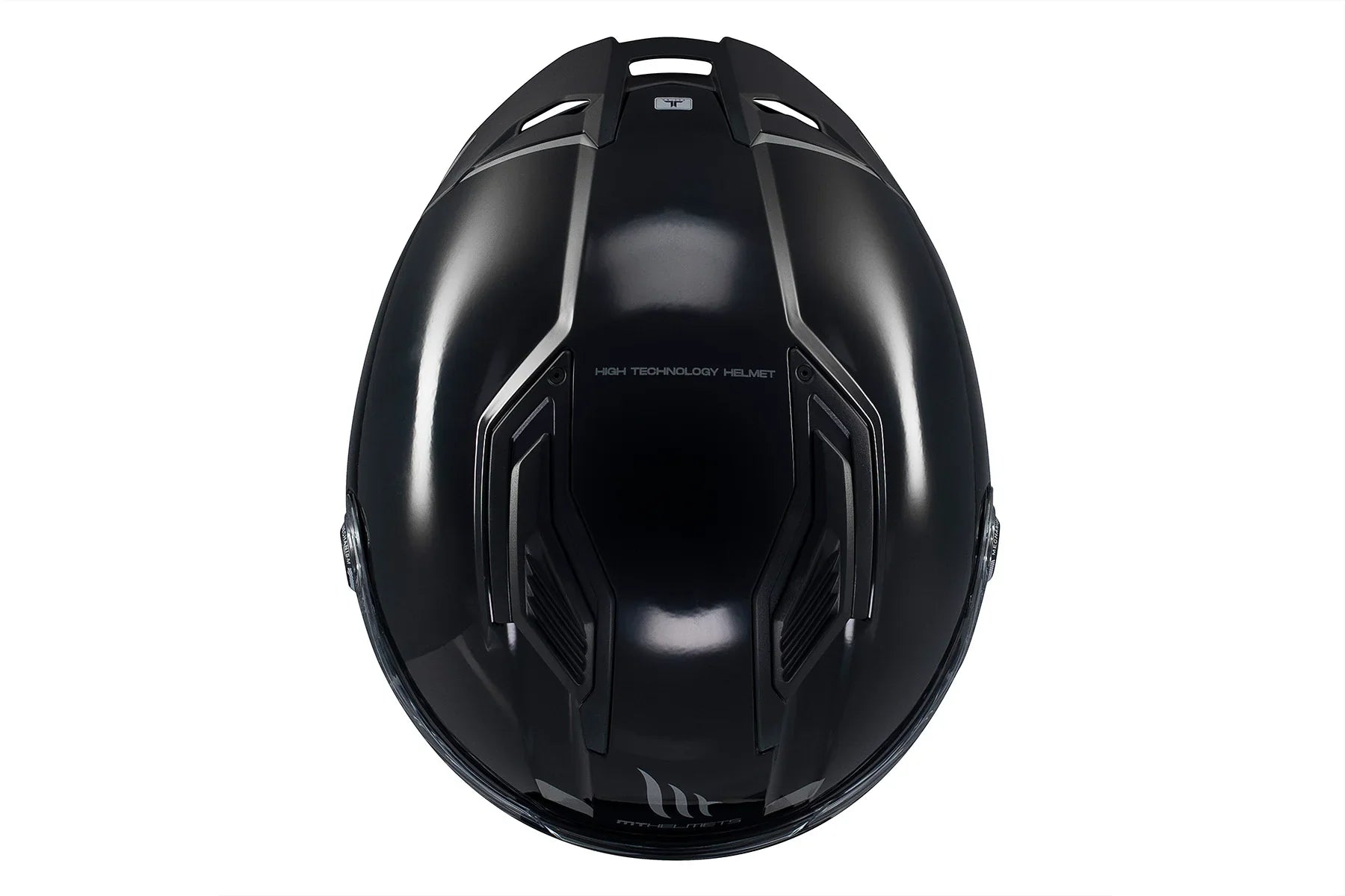  MT Targo S Solid A11 Glossy Black Full Face Street Motorcycle Helmet
